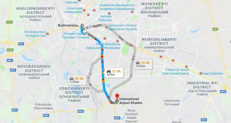 Kharkiv Havaalanı Şehir Merkezi Ulaşım Nasıl Gidilir