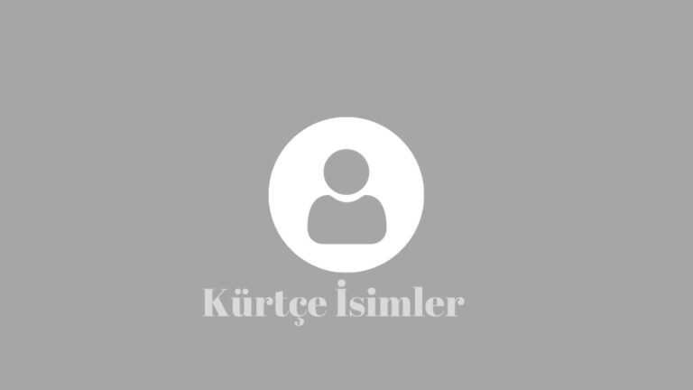 Kürtçe isimler